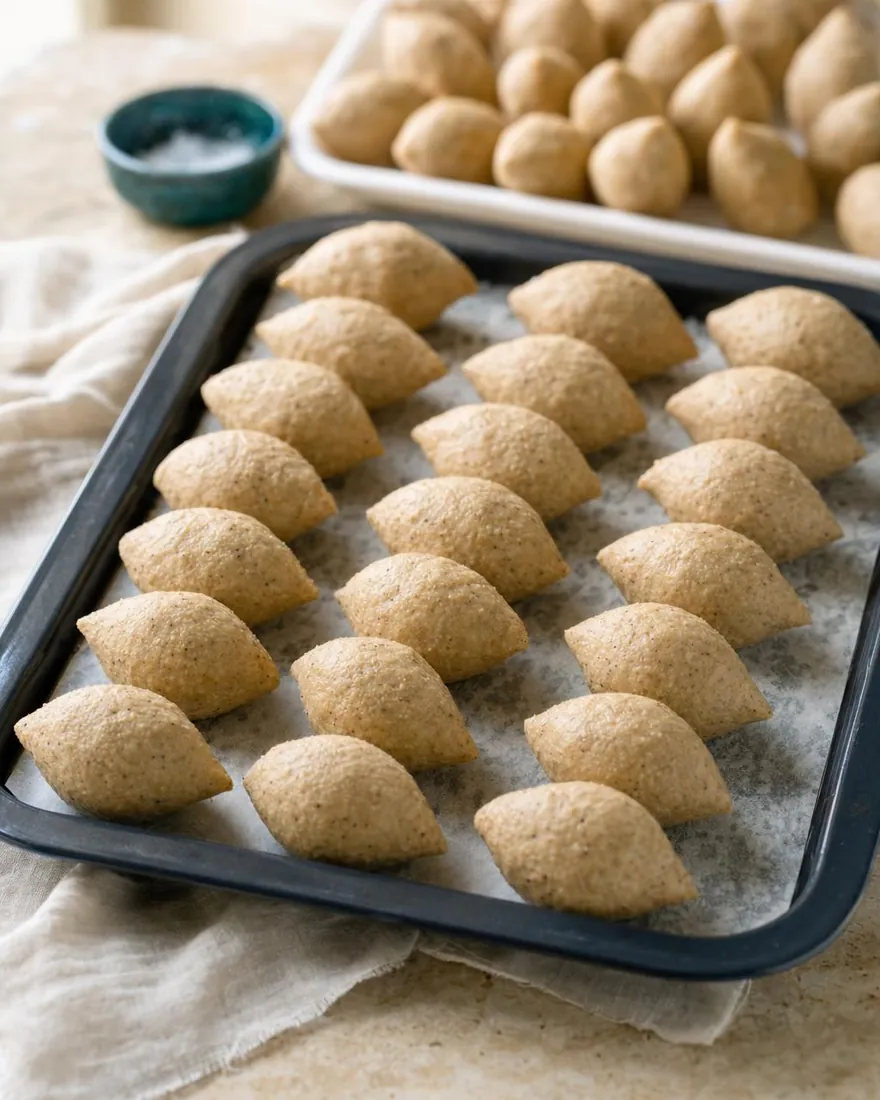 كبة مفرزة جاهزة للقلي